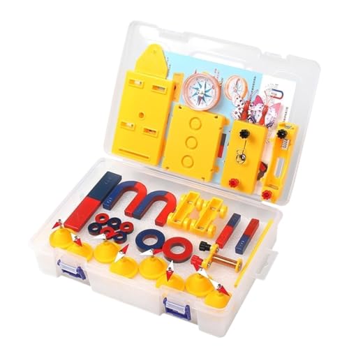 Experimentierkasten für Kinder Wissenschaftliches Magnet-Kit, Physik-Elektromagnet-Experimentierset for Wissenschaftliche Bildungsexperimente Experiment von LIANGGM