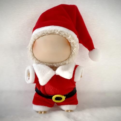 17 cm LABU Anhänger, Weihnachtsumhang Kleidung, Halloween, kaufen Sie 1 Stück, zufällig 1 Stück, insgesamt 2 Stück (Weihnachtsmann-Weihnachtskleidung) von LIANTRADECOM
