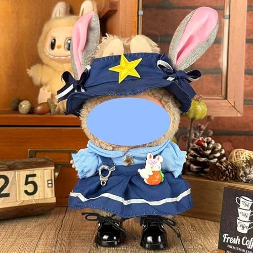 Anwendbar für Labu Clothes 17 cm Kleidungsschmuck-Ersatz-Set, kaufen Sie eines, zufällig verschenken Sie eines, insgesamt 2 Stück, nur Kleidung, keine Schuhe im Lieferumfang enthalten (Offizier Anwendbar für Labu Clothes 17 cm Kleidungsschmuck-Ersatz-Set, kaufen Sie eines, zufällig verschenken Sie eines, insgesamt 2 Stück, nur Kleidung, keine Schuhe im Lieferumfang enthalten (Offizier von LIANTRADECOM
