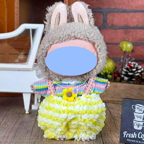 Anwendbar für Labu Clothes 17 cm Kleidungsschmuck-Ersatz-Set, kaufen Sie eines, zufällig verschenken Sie eines, insgesamt 2 Stück, nur Kleidung, keine Schuhe im Lieferumfang enthalten (kleine von LIANTRADECOM