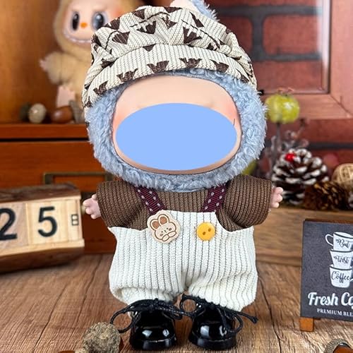 Anwendbar für Labu Clothes 17 cm Kleidungsschmuck-Ersatz-Set, kaufen Sie eines, zufällig verschenken Sie eines, insgesamt 2 Stück, nur Kleidung, keine Schuhe im Lieferumfang enthalten von LIANTRADECOM