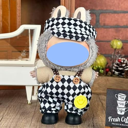 Anwendbar für Labu Clothes 17 cm Kleidungsschmuck-Ersatz-Set, kaufen Sie eines, zufällig verschenken Sie eines, insgesamt 2 Stück, nur Kleidung, keine Schuhe im Lieferumfang enthalten von LIANTRADECOM