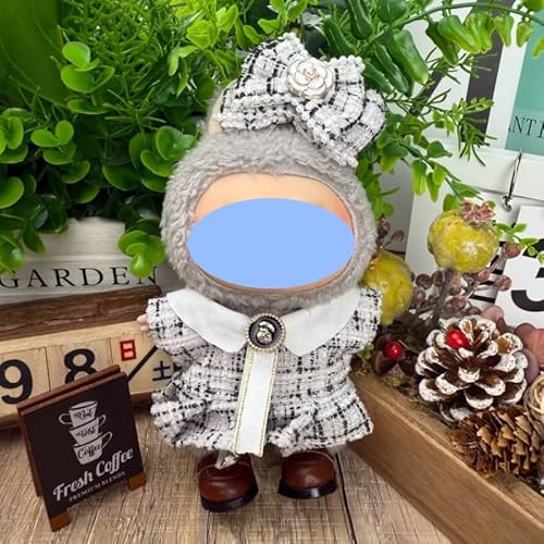 Clothes laabu Clothes Plush Sitting Party One, Two or Three Generations of Replacement Skirt Set, Suitable for 17CM,Only Clothes, not Shoes Included (Baixiangfeng) von LIANTRADECOM
