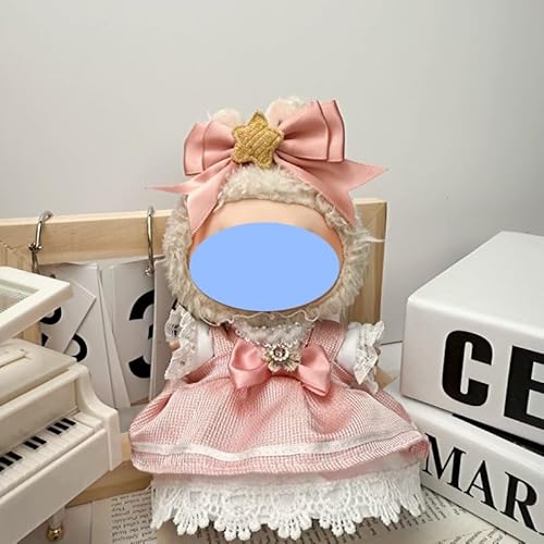 Clothes laabu Clothes Plush Sitting Party One, Two or Three Generations of Replacement Skirt Set, Suitable for 17CM,Only Clothes, not Shoes Included (Haute Couture Cherry Blossoms) von LIANTRADECOM