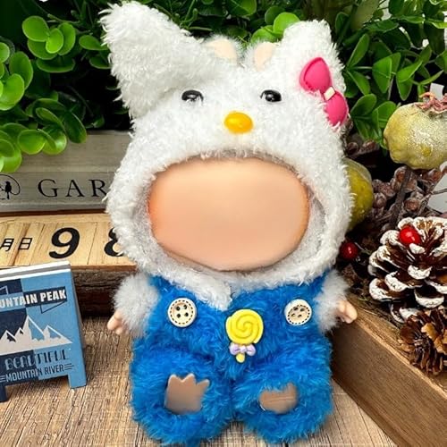 Geeignet für Labu-Kleidung, Hosen, 17 cm Plüschbezug-Set, nur Kleidung, Schuhe nicht im Lieferumfang enthalten (Kaidi) von LIANTRADECOM