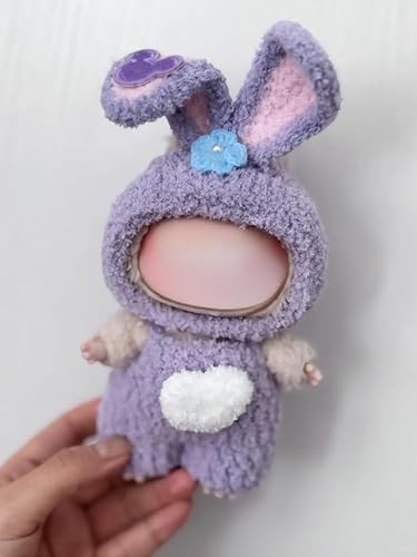 Handgehäkelte Haute Couture Version, Labu Generation Three Generations 17cm Heart Macaron Vinyl Face Change for (Delu) von LIANTRADECOM