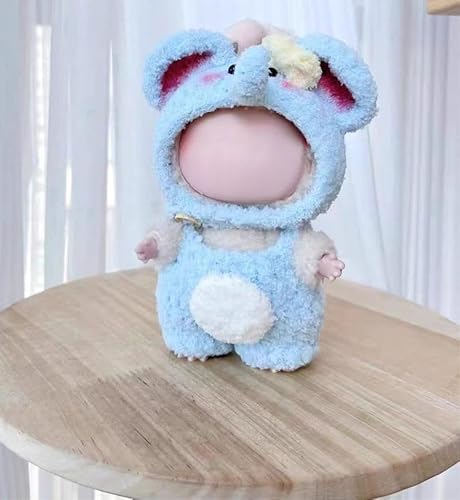 Handgehäkelte Haute Couture Version, Labu Generation Three Generations 17cm Heart Macaron Vinyl Face Change for (Elefant) von LIANTRADECOM