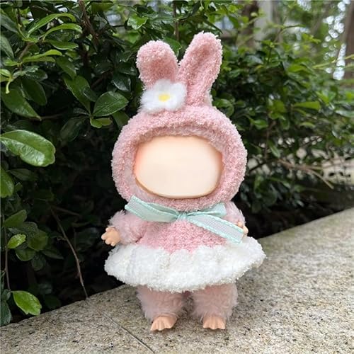 Handgehäkelte Haute Couture Version, Labu Generation Three Generations 17cm Heart Macaron Vinyl Face Change for (Letty) von LIANTRADECOM