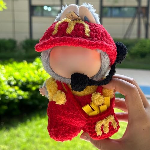 Handgehäkelte Haute Couture Version, Labu Generation Three Generations 17cm Heart Macaron Vinyl Face Change for (M Remember) von LIANTRADECOM
