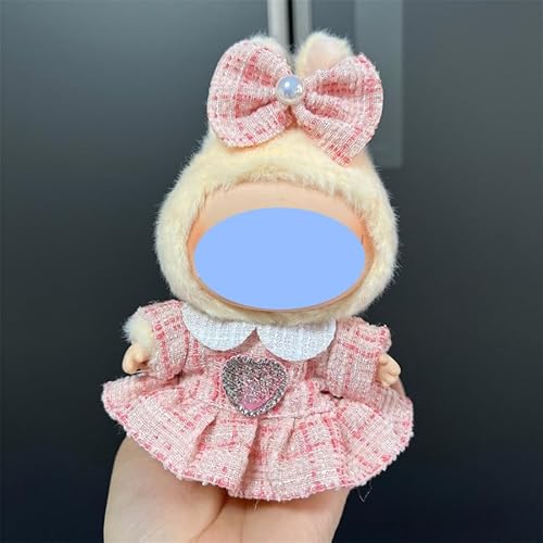 LBB-95 Tragbarer Vinyl-Labu Freizeitanzug, Rock, Plüschkleidung, nur Kleidung, keine Schuhe im Lieferumfang enthalten, 17 cm von LIANTRADECOM