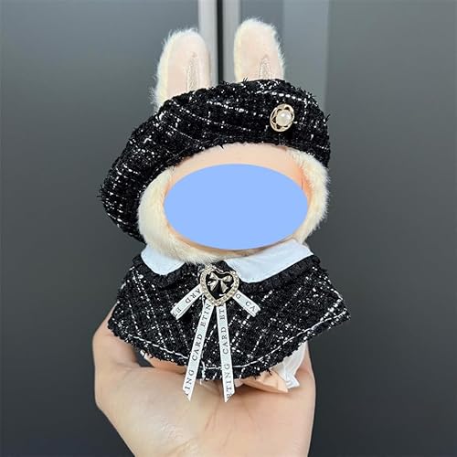 LBB-98 Tragbarer Vinyl-Labu Freizeitanzug, Rock, Plüschkleidung, nur Kleidung, keine Schuhe im Lieferumfang enthalten, 17 cm von LIANTRADECOM