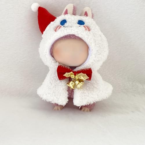 Labu Anhänger, 17 cm, Weihnachtsumhang, Kleidung, Halloween, kaufen Sie 1 Stück, zufällig 1 Stück, insgesamt 2 Stück (Schneeweißer Umhang) von LIANTRADECOM