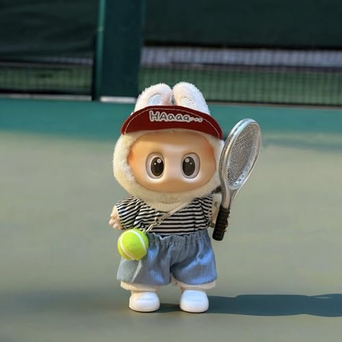 Labu Tennisanzug im Sportstil, 17 cm, 6-teiliges Set von LIANTRADECOM