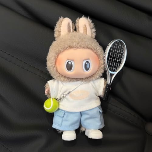 Labu Tennisanzug im Sportstil, 17 cm, Blau, 5-teiliges Set Labu Tennisanzug im Sportstil, 17 cm, Blau, 5-teiliges Set von LIANTRADECOM