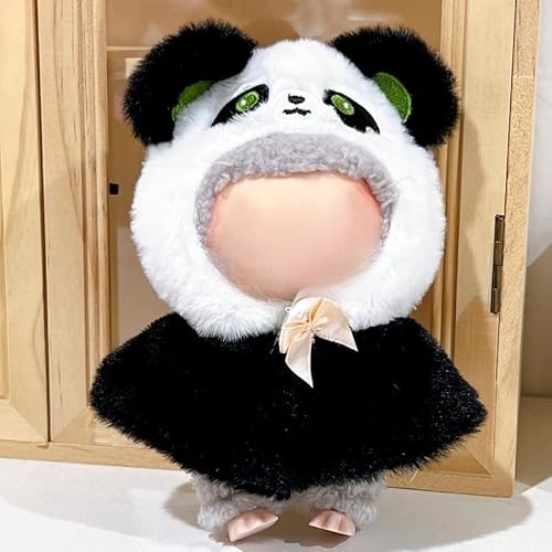 Labu17cm Clothing Replacement Accessories Set (Black and White Panda Cape) von LIANTRADECOM