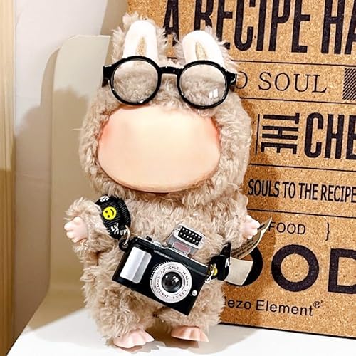 Labu17cm Clothing Replacement Accessories Set (Camera + Black Frame Glasses) von LIANTRADECOM