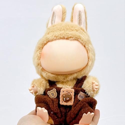 Labu17cm Kleidung Ersatz Zubehör Set (Biscuit Bear Overalls) von LIANTRADECOM