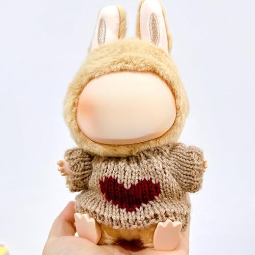 Labu17cm Kleidung Ersatz Zubehör Set (Coffee Love Sweater) von LIANTRADECOM
