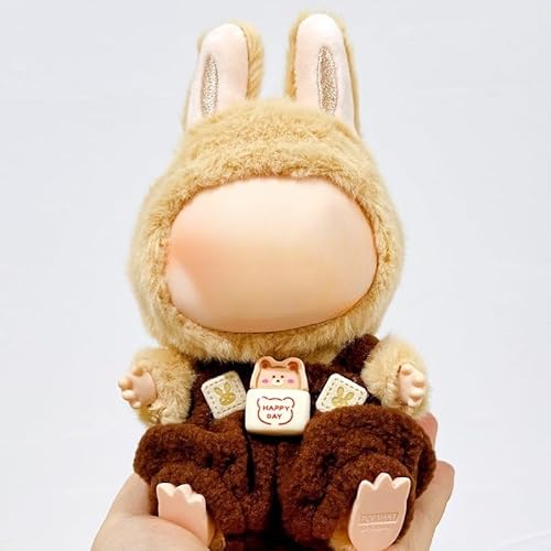 Labu17cm Kleidung Ersatz Zubehör Set (Happy Bear Overalls) von LIANTRADECOM