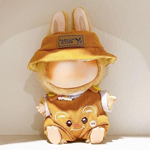 Labu17cm Kleidung Ersatz Zubehör Set (Mokka Bär Dreiteiliges Set) von LIANTRADECOM