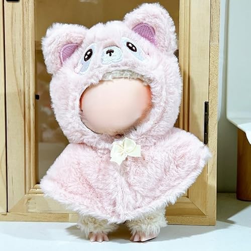 Labu17cm Kleidung Ersatz Zubehör Set (Pink Fox Cape) von LIANTRADECOM