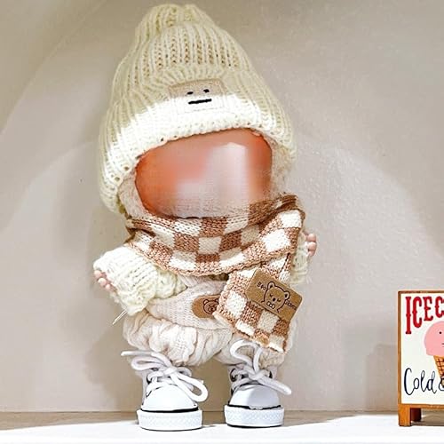 Labu17cm Kleidung Ersatz Zubehör Set (White Sweater Set) von LIANTRADECOM