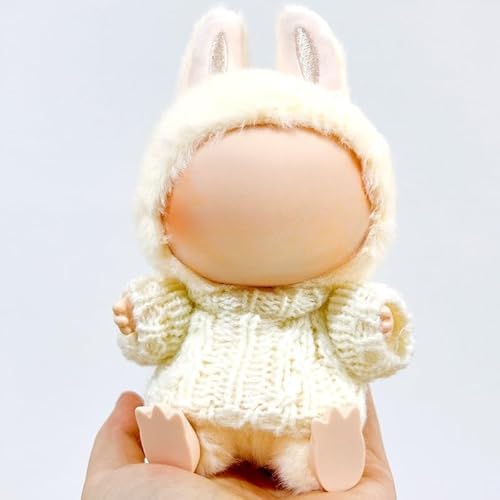 Labu17cm Kleidung Ersatz Zubehör Set (White Twisted Sweater) von LIANTRADECOM