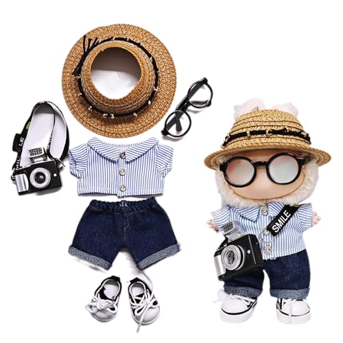 One, Two and Three Generations of Labu Clothes, Fish Bone Set, 6-teiliges Set, 17cm (Xia Ye 6-teiliges Set) von LIANTRADECOM