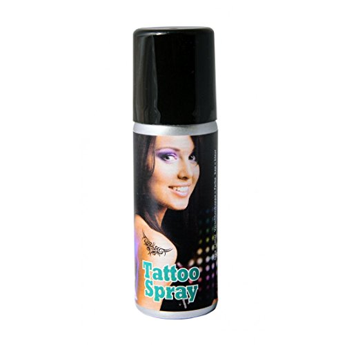 Tattoos schwarz SPRAY 50 ML von LIBROLANDIA