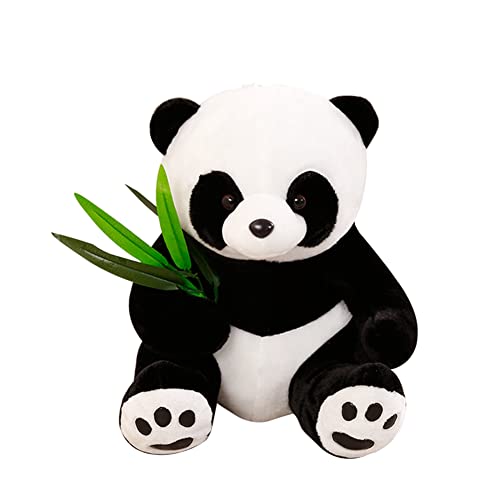 Groß Panda Kuscheltier, Plüsch Panda Mutter mit Baby, Cute Anime Panda Kuscheltier Puppe Stofftier Panda Mädchen Plüschtier Nackenkissen Anime Plüschtier Geschenk für Kinder Erwachsener, 25cm von LICHENGTAI