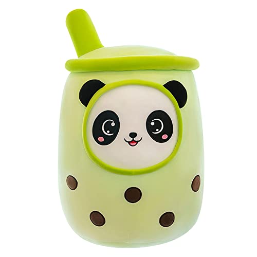 LICHENGTAI Bubble Tea Kuscheltier, Plüschtier Stofftier Bubble Tea Boba Plüschkissen Süßes Milchteetasse Weiches Umarmungskissen für Zuhause, Kreatives Geschenk Gefüllt für Kinder Mädchen Jungen von LICHENGTAI