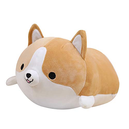 LICHENGTAI Corgi Super Weichem Plüsch Dekokissen, Niedliche Corgi Akita Kuscheltiere Puppe Spielzeug Geschenke, Kinder Geschenke Püppchen Anime Plushie Corgi Plushie, 35CM von LICHENGTAI