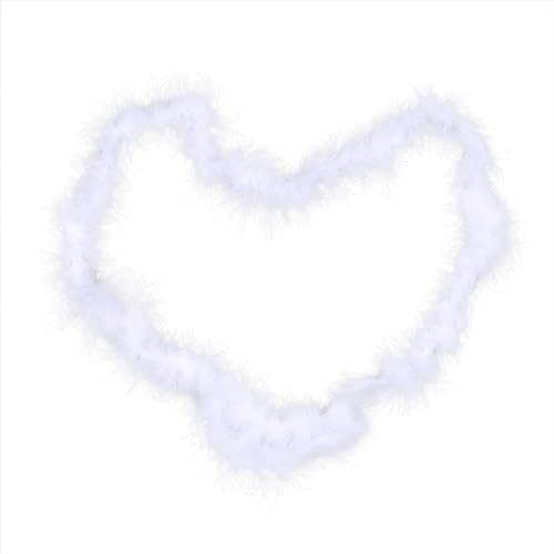 LICHENGTAI Flauschige Marabu Federboa, 2M Straußenfeder Schal Feder Boa Truthahnfedern für Bastelarbeiten Partyzubehör Damen Mädchen Halloween Cosplay Kostüm Tanzen Hochzeit Party LICHENGTAI Flauschige Marabu Federboa, 2M Straußenfeder Schal Feder Boa Truthahnfedern für Bastelarbeiten Partyzubehör Damen Mädchen Halloween Cosplay Kostüm Tanzen Hochzeit Party von LICHENGTAI