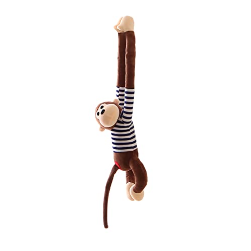 LICHENGTAI Hängende AFFE, Süßer Plüschtier AFFE Niedliche Langarmiger Affen Hängende Gibbon Stofftier Kindergeschenk Hanging Monkey Tier Plüschtier Kollektion Geschenk für Kleinkinder Jungen Mädchen von LICHENGTAI