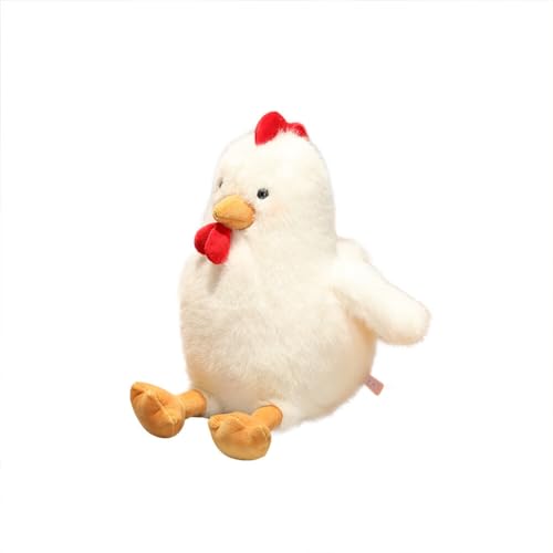 LICHENGTAI Huhn Kuscheltier, 30cm Weiche Simulation Henne Puppe Hähnchen Ausgestopft Plüschkissen Flauschig Kleinkind Stofftier Lustige Spielzeug Geschenk für Kinder, Mädchen und Jungen LICHENGTAI Huhn Kuscheltier, 30cm Weiche Simulation Henne Puppe Hähnchen Ausgestopft Plüschkissen Flauschig Kleinkind Stofftier Lustige Spielzeug Geschenk für Kinder, Mädchen und Jungen von LICHENGTAI