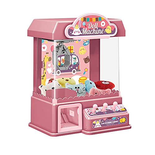 LICHENGTAI Krallenmaschine Candy Grabber Süßigkeitenautomat Machine Puppen Dispenser Machine Spiel Puppengreifmaschine mit Lichtmusik, Motorikspielzeug Geschenk für Kinder Jungen Mädchen von LICHENGTAI