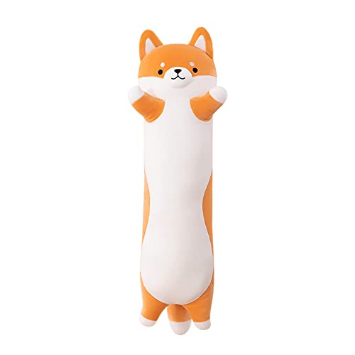 LICHENGTAI Kuscheltier Shiba Inu 70cm, Lange Plüsch Shiba Inu Hund Kuschelkissen Weiches Kinder Plüschtier Schlafkomfort Kissen Spielzeug Gefülltes Plüschkissen für Kinder und Kuscheltierliebhaber LICHENGTAI Kuscheltier Shiba Inu 70cm, Lange Plüsch Shiba Inu Hund Kuschelkissen Weiches Kinder Plüschtier Schlafkomfort Kissen Spielzeug Gefülltes Plüschkissen für Kinder und Kuscheltierliebhaber von LICHENGTAI