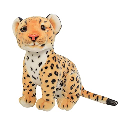 LICHENGTAI Löwe Kuscheltier Kuscheltier Leopard Stofftiere Plüschtier für Dekoartikel Wohnzimmer Kind Schlafzimmer Dekor Mädchen Junge Weihnachten Geburtstagsgeschenk von LICHENGTAI