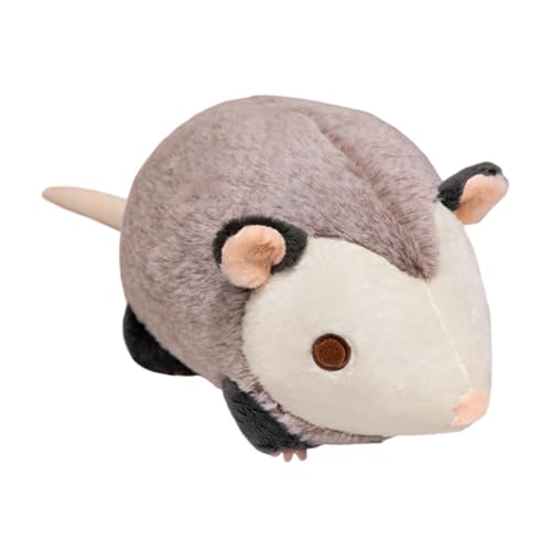 LICHENGTAI Maus Plüschtier, Weicher Cuddly Maus Kuscheltier Stofftier Flauschiges Stofftier Maus Plüschpuppen Süße Dekoratives Kissen Weihnachten Geburtstag Geschenk für Kinder Erwachsene von LICHENGTAI