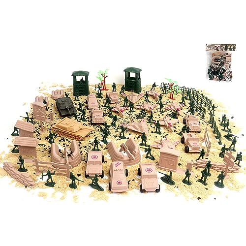 LICHENGTAI Militär Waffen Set Spielzeug Paket Mini Soldaten Figuren Spielzeug Set Plastik Soldatenfiguren Spielzeug Panzer Flugzeuge Flaggen Schlachtfeld Spielzeugsoldaten für Kinder 3+ LICHENGTAI Militär Waffen Set Spielzeug Paket Mini Soldaten Figuren Spielzeug Set Plastik Soldatenfiguren Spielzeug Panzer Flugzeuge Flaggen Schlachtfeld Spielzeugsoldaten für Kinder 3+ von LICHENGTAI