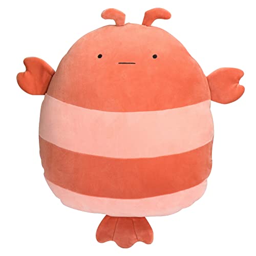 LICHENGTAI Plüschtier, 40cm Plüschtier Flauschiges Stofftier Kawaii Hummer, Kuscheltier Ausgestopftes Tier Plüschkissen Gefüllt Spielzeug Geschenk für Kinder Mädchen Jungen von LICHENGTAI