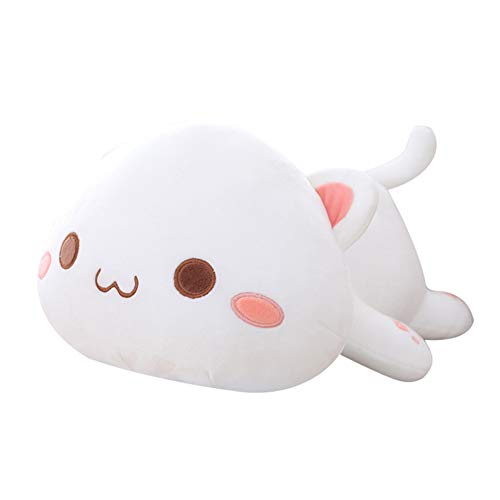 LICHENGTAI Plüschtier, Kawaii Stofftiere Katzen Kissen Kätzchen Katze Tier Puppe, Plüsch Kissen ausgestopftes Tier Kissen Plüschtier, Kinder Spielzeug Geschenk Gefüllt (Weiß 01-35cm) LICHENGTAI Plüschtier, Kawaii Stofftiere Katzen Kissen Kätzchen Katze Tier Puppe, Plüsch Kissen ausgestopftes Tier Kissen Plüschtier, Kinder Spielzeug Geschenk Gefüllt (Weiß 01-35cm) von LICHENGTAI
