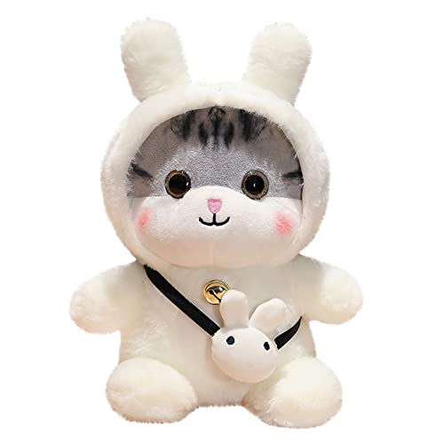 LICHENGTAI Plüschtier Katzen Kawaii Katze Kuscheltier Weiches Stofftier Kopfkissen Graue Katzen Plüschpuppe Kuschelkätzchen Plüsch Kissen Kissenpuppe Kuschelkissen Spielzeug Geschenk für Kinder LICHENGTAI Plüschtier Katzen Kawaii Katze Kuscheltier Weiches Stofftier Kopfkissen Graue Katzen Plüschpuppe Kuschelkätzchen Plüsch Kissen Kissenpuppe Kuschelkissen Spielzeug Geschenk für Kinder von LICHENGTAI