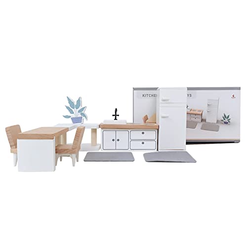 LICHENGTAI Puppenhaus Möbel und Zubehör, Puppenmöbel Kinderzimmer Puppenhaus Ausstattung Holz Puppen Möbel Set Miniatur Puppenhaus Zubehör Badezimmer Schlafzimmer Wohnzimmer LICHENGTAI Puppenhaus Möbel und Zubehör, Puppenmöbel Kinderzimmer Puppenhaus Ausstattung Holz Puppen Möbel Set Miniatur Puppenhaus Zubehör Badezimmer Schlafzimmer Wohnzimmer von LICHENGTAI