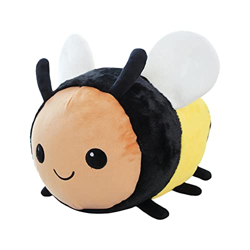 LICHENGTAI Stofftier Biene Plüschtier, 20cm Biene Plüschtiere Kuscheltier Biene Bee Plüsch Spielzeug Stofftier Tiere Biene Plüschtier Gefüllte Geburtstag Geschenk für Kinder Jungen Mädchen von LICHENGTAI