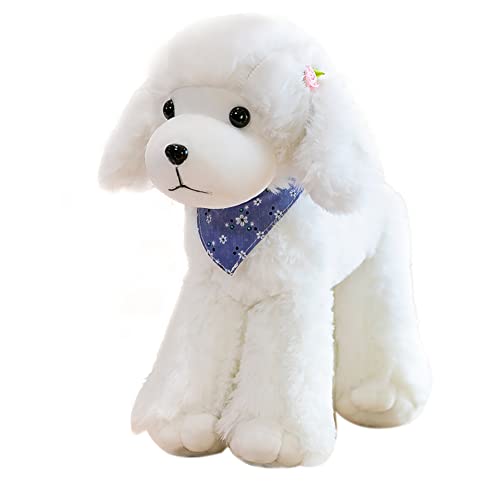 LICHENGTAI Teddy Hund Kuscheltier Kawaii Pudel Plüsch Stofftier Plüschhund Puppe Stofftier Hund Simulation Spielzeug Plüschtiere Welpen Kissen Geschenke für Jungen Mädchen Babys von LICHENGTAI