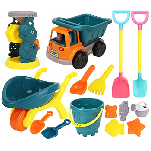 Sandspielzeug Set, Kinder Strand Sandspielzeug Set, Sandkasten Spielzeug, Sandspielzeug mit Strand, Spielplatz mit Eimer, Schaufel, Sandförmchen, Strand Outdoor Spiele für Jungen Mädchen, 15 Stück Sandspielzeug Set, Kinder Strand Sandspielzeug Set, Sandkasten Spielzeug, Sandspielzeug mit Strand, Spielplatz mit Eimer, Schaufel, Sandförmchen, Strand Outdoor Spiele für Jungen Mädchen, 15 Stück von LICHENGTAI