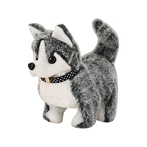 Spielzeug Hund Elektronisch, Spielzeug Hund Kinder Interaktiv Elektronisch Haustier Spielzeughund mit Bellen, Gehen, Schwanzwedeln, Elektronisch Plüschwelpe Spielzeug Haustier für Mädchen Junge Spielzeug Hund Elektronisch, Spielzeug Hund Kinder Interaktiv Elektronisch Haustier Spielzeughund mit Bellen, Gehen, Schwanzwedeln, Elektronisch Plüschwelpe Spielzeug Haustier für Mädchen Junge von LICHENGTAI