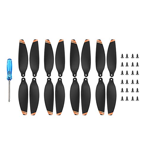 LICHIFIT Drohnen-Propeller Low Noise Props PC Blades Wing Set Ersatzteil für DJI Mini 2 Drohnenzubehör von LICHIFIT