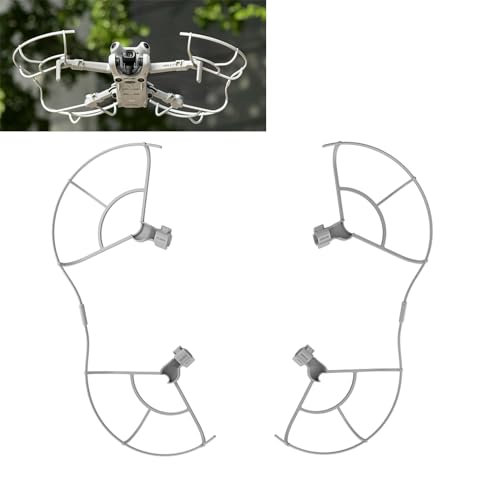LICHIFIT Propeller Guard Circle für DJI Mini 4 Pro - Drohne Blade Schutzhülle Propeller Anti-Kollision Bumper - Grau, 4 Stück, Unisex, Erwachsene Hobbyisten und Drohnen-Enthusiasten LICHIFIT Propeller Guard Circle für DJI Mini 4 Pro - Drohne Blade Schutzhülle Propeller Anti-Kollision Bumper - Grau, 4 Stück, Unisex, Erwachsene Hobbyisten und Drohnen-Enthusiasten von LICHIFIT